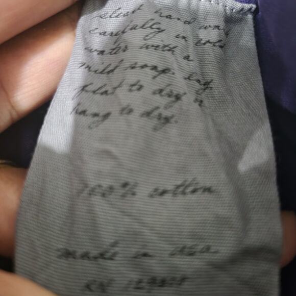 Raquel Allegra Midi Dress Purple Gathered Tie Dye Ruched Jersey Bodycon Medium - Picture 14 of 14